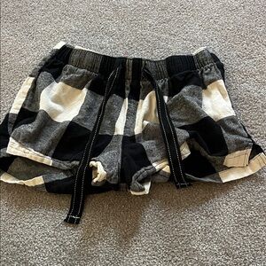 Old Navy Black and White Athletic Shorts